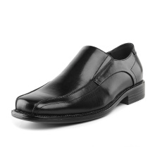 Wholesale Men's Business Formal PU Leather Lined slip-on Monk Dress Shoes